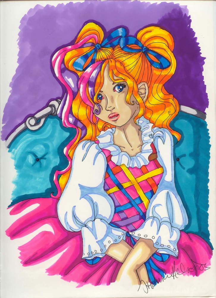 The girl with the hair by indispoptart
