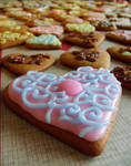 Gingerbread Hearts by JoannaMoory