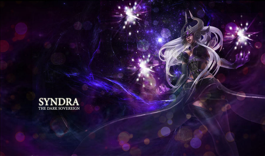 Syndra Q LOL Syndra wallpaper by xSilverRose on DeviantArt