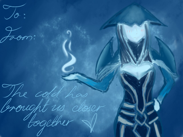 Valentine's Day: Lissandra card