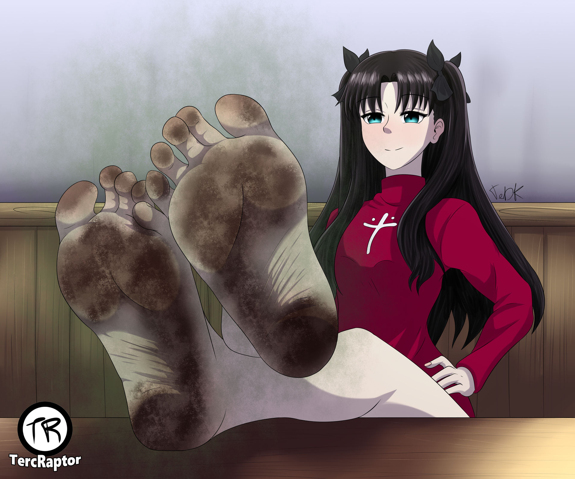 Rin Tohsaka Dirty Stinky Feet Fate Series By TercRaptor On DeviantArt rin-tohsaka-dirty-stinky-feet-fate-series-by-tercraptor-on-deviantart