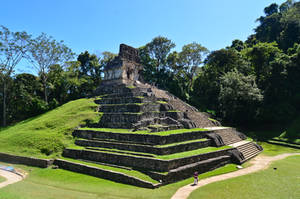 Palenque - Temple of the cross