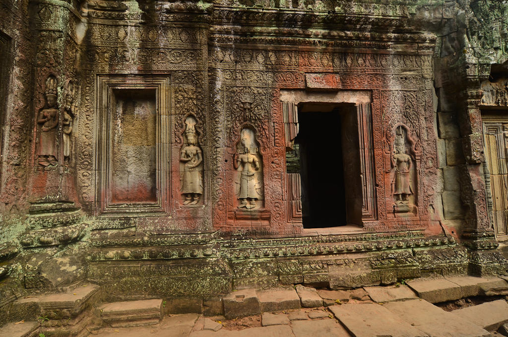 Angkhor - Jungle Temple detail