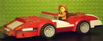 Lego Sunset Shimmers New Car (MLP EG) by GrapefruitFace1