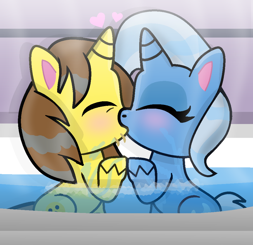 Kiss Of Pony Life Grapexie Mlp Pony Life By Grapefruitface1 On Deviantart