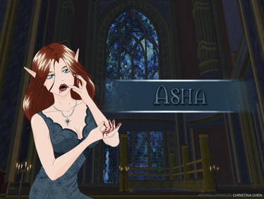 Asha -- Mistmoore Vampire