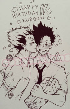 Happy Birthday Kuroo!