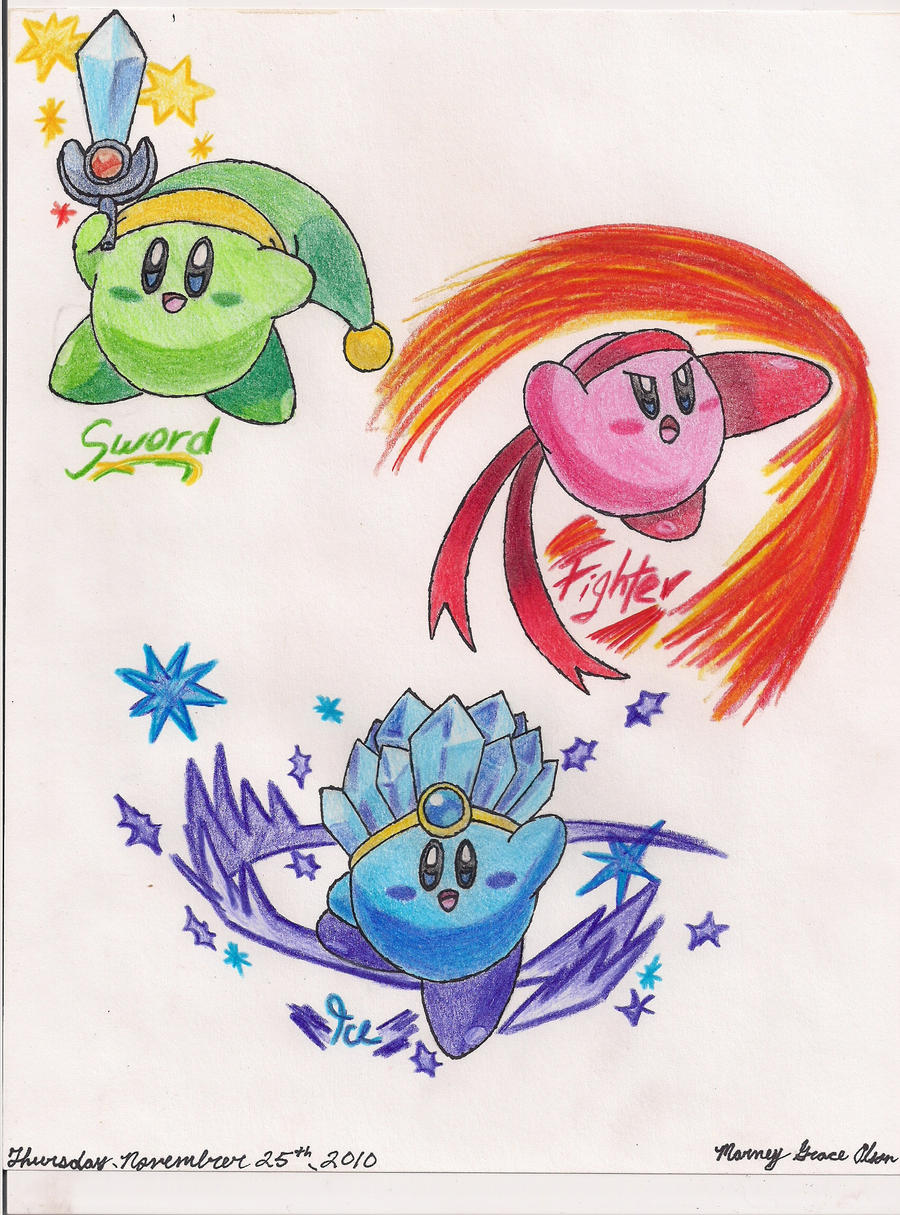 Kirby Hats 1