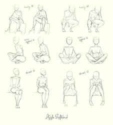 March Practice #2 - Sit Differently by AzizlaSwiftwind