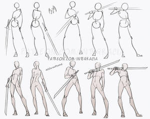 Self Practice - Swordsman Poses Pack