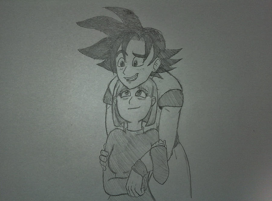 Goku and Bulma