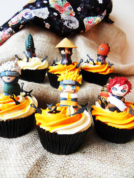 Naruto cupcakes