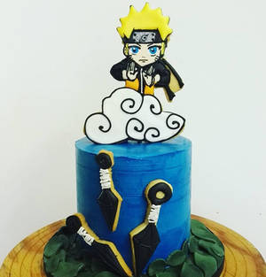 Naruto Cookie Cake