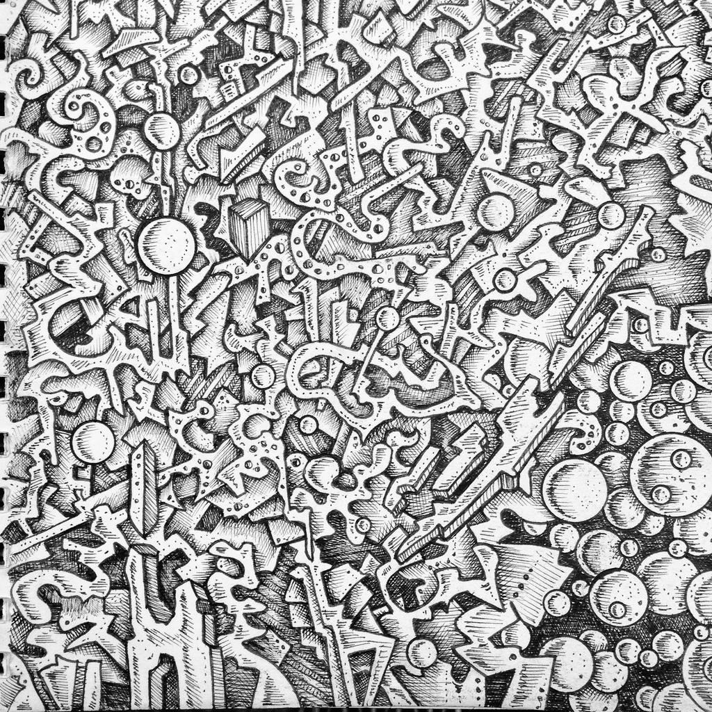 Abstract drawing pattern by NikitaGrabovskiy on DeviantArt