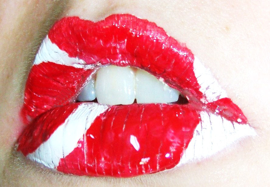 Peppermint flavored lips