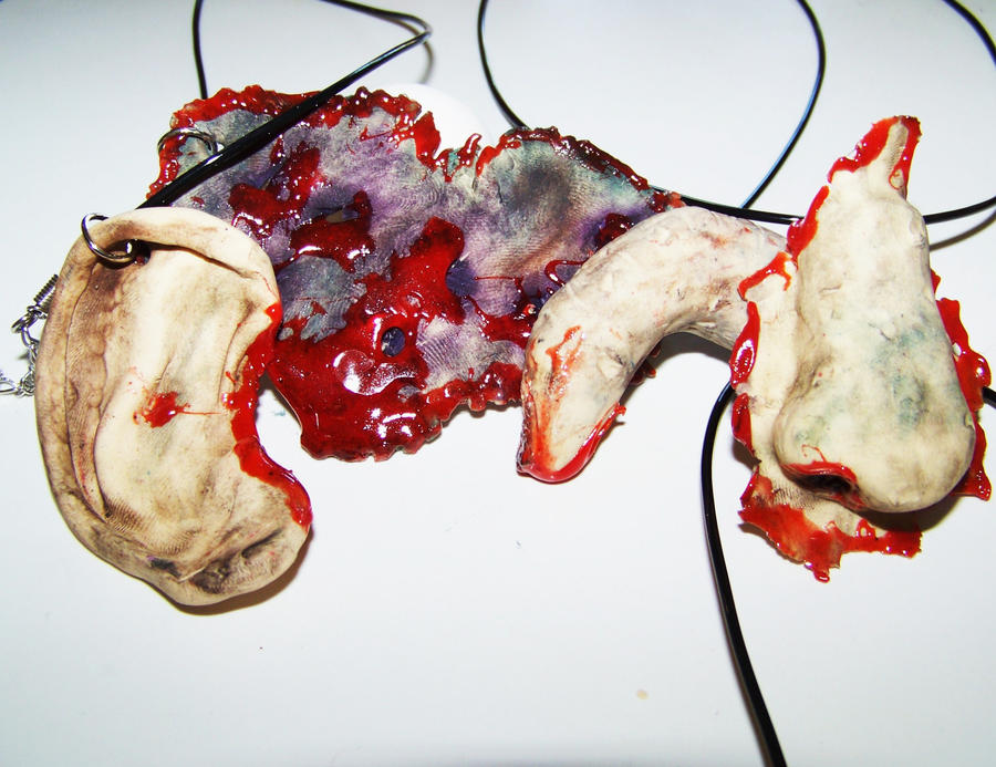 Zombie Flesh Necklaces