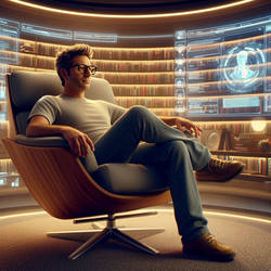 Bob1 in his library VR
