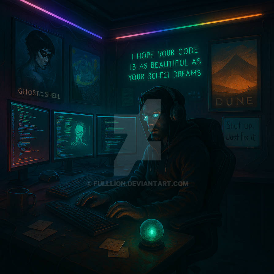 Fantasy Secret Coder The Sci-Fi Coding Dungeon by Fulllion on DeviantArt