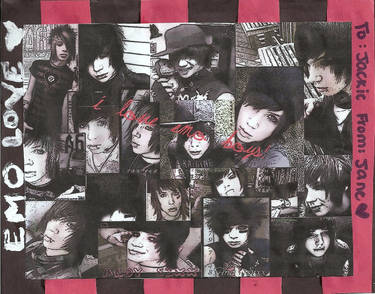 Andy Sixx Collage