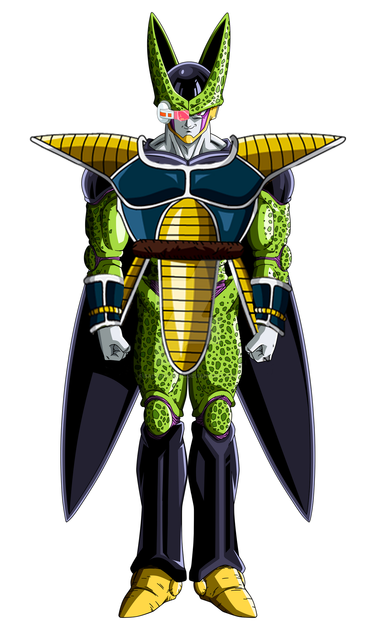 Cell In Saiyan Armor by Saiyanking02 on DeviantArt