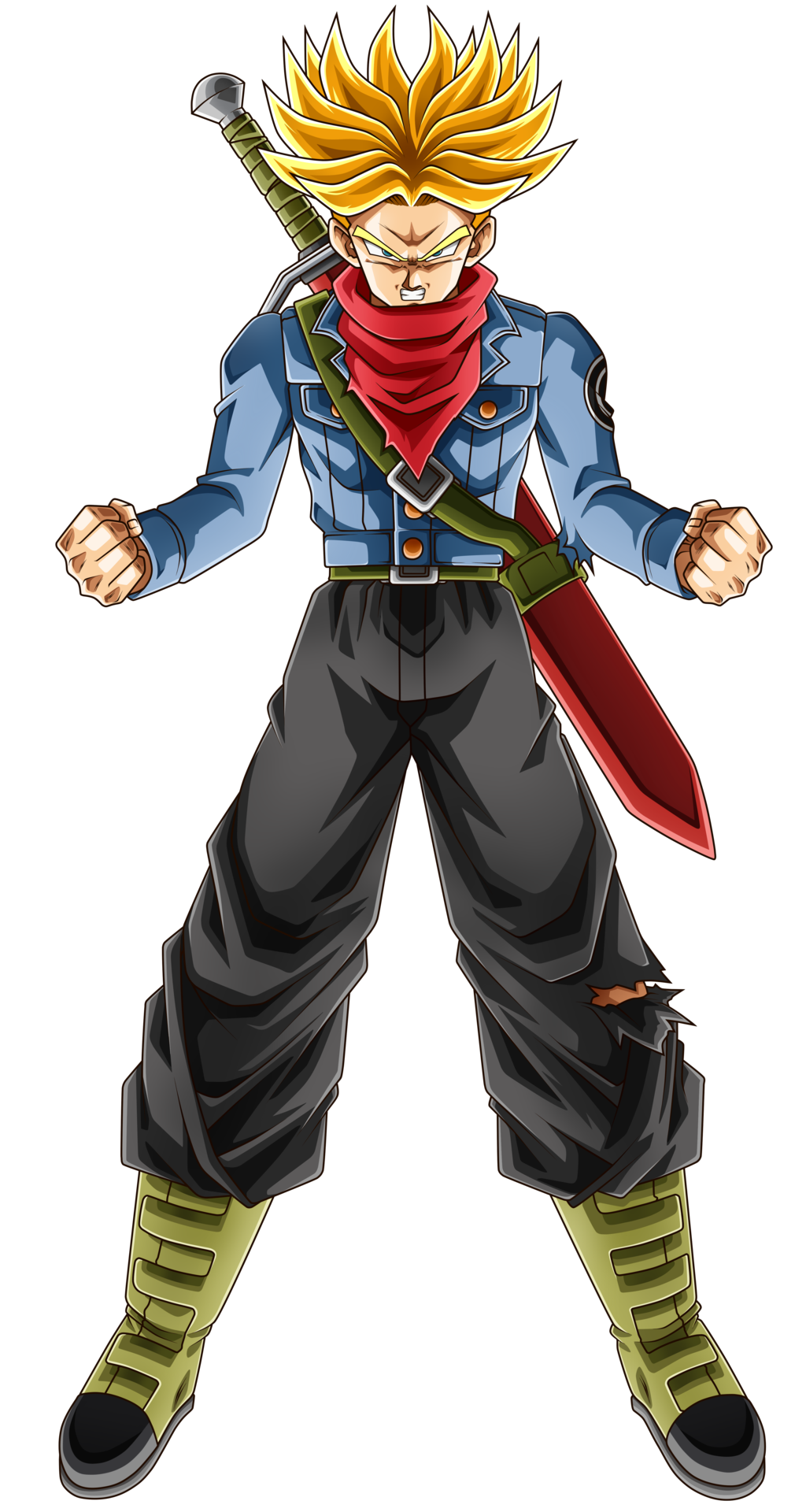 Trunks del Futuro SSJ2 [Saga de Black] by Alberto4457C on DeviantArt