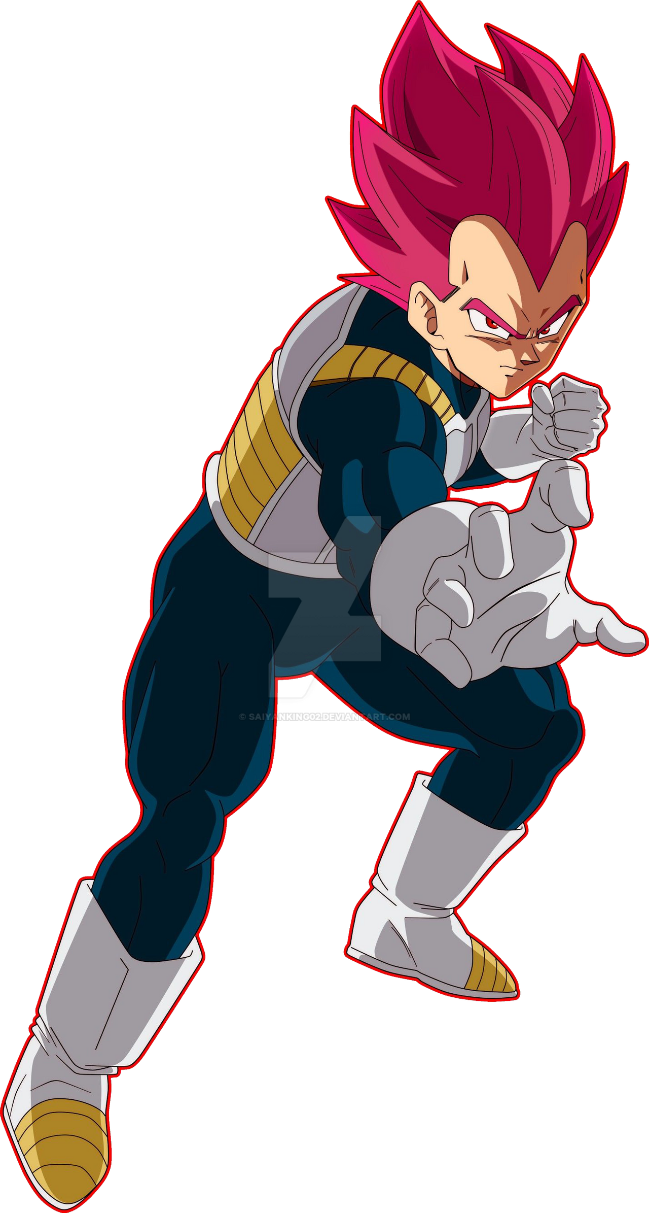 Vegeta ssjg by Saiyanking02 on DeviantArt