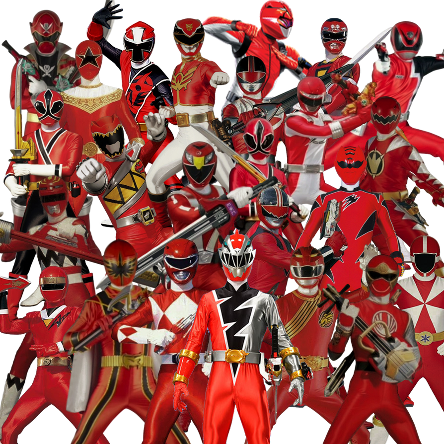 Red Rangers by Saiyanking02 on DeviantArt