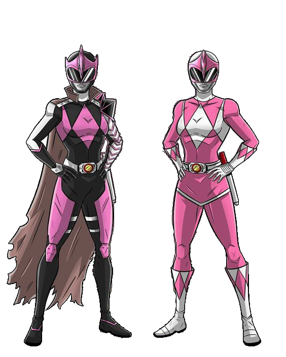 Ranger Slayer And Mighty Morphin Pink Ranger by Saiyanking02 on DeviantArt