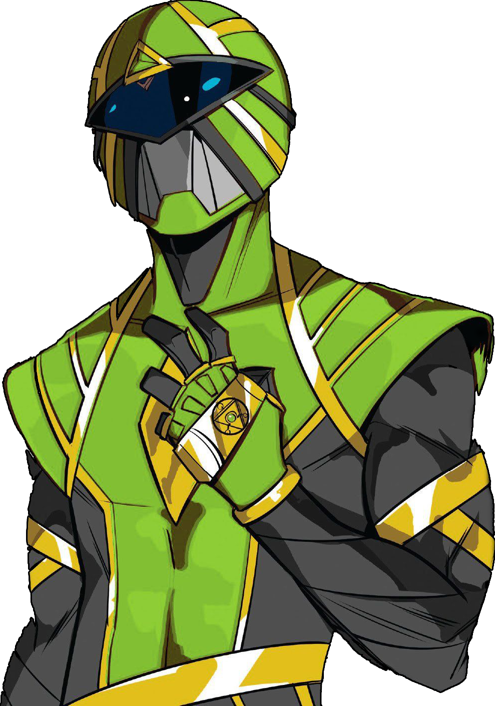 Green Omega Ranger by Saiyanking02 on DeviantArt