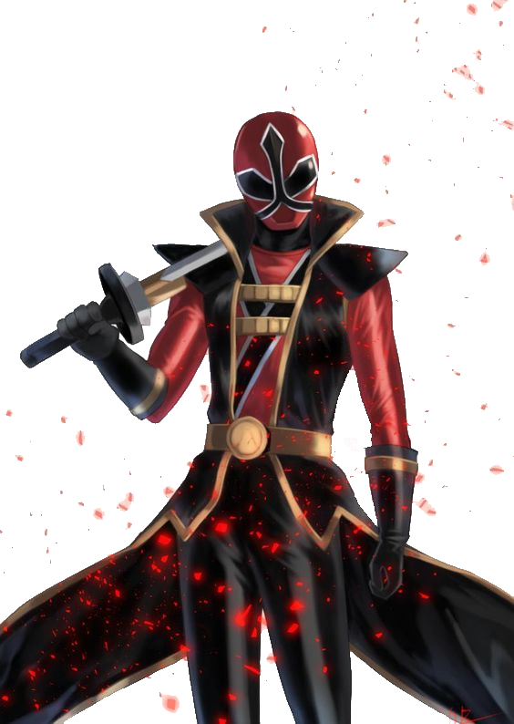 Dark Red Samurai Ranger by Saiyanking02 on DeviantArt