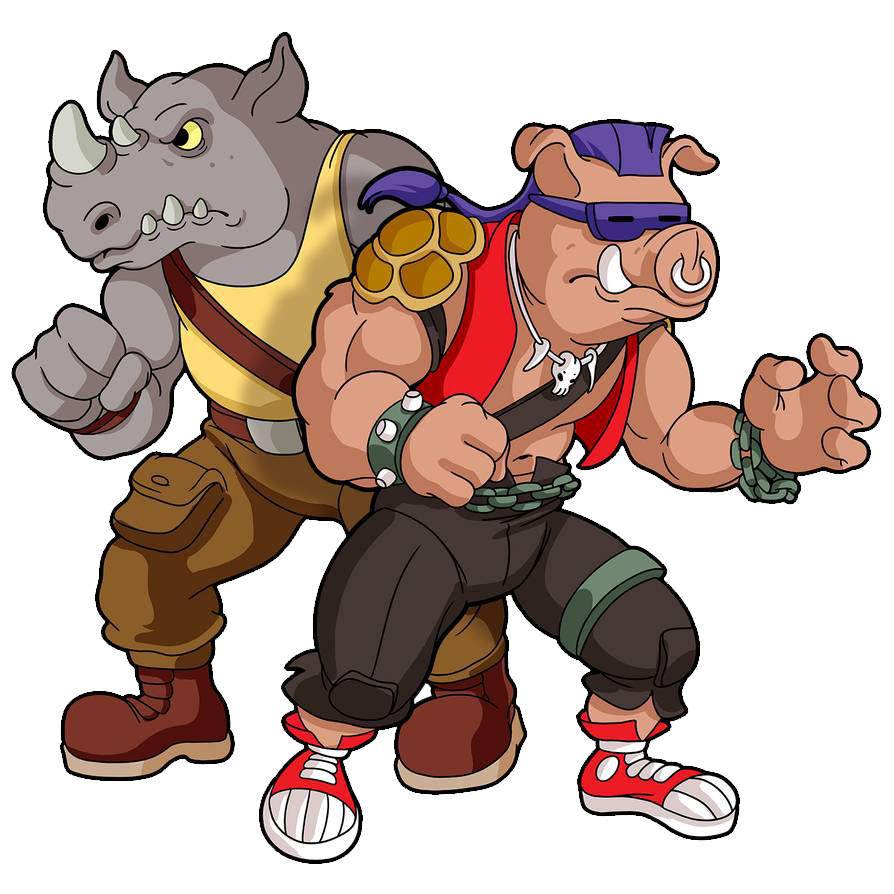 Bebop and rocksteady by Saiyanking02 on DeviantArt