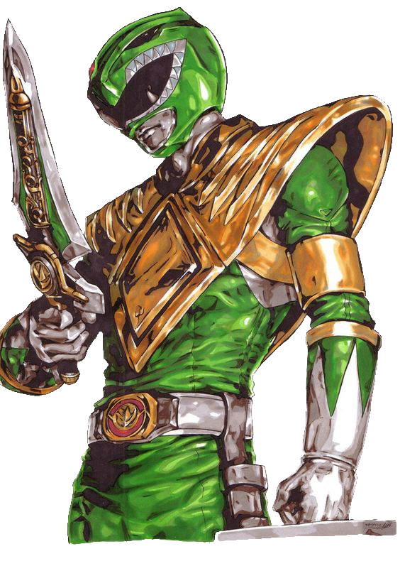 Mighty Morphin Green Ranger by Saiyanking02 on DeviantArt