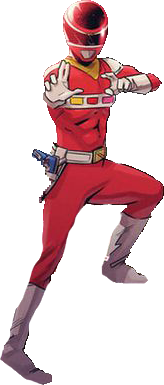 Red Space Ranger by Saiyanking02 on DeviantArt