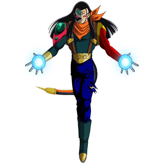 Mutant Super Android 17 by me by Saiyanking02 on DeviantArt