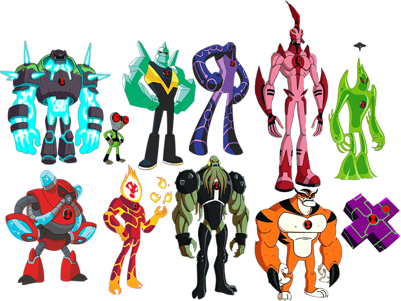 Ben10 reboot season 4 aliens by Kabutopsthebadd on DeviantArt