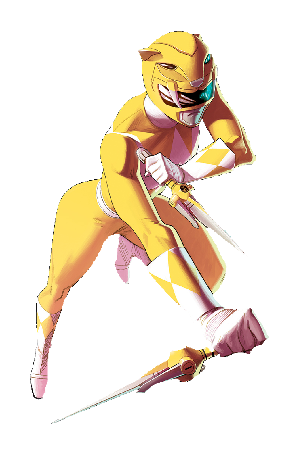 Yellow Power Ranger Morph Mighty Morphin Yellow Power Ranger by Saiyanking02 on DeviantArt