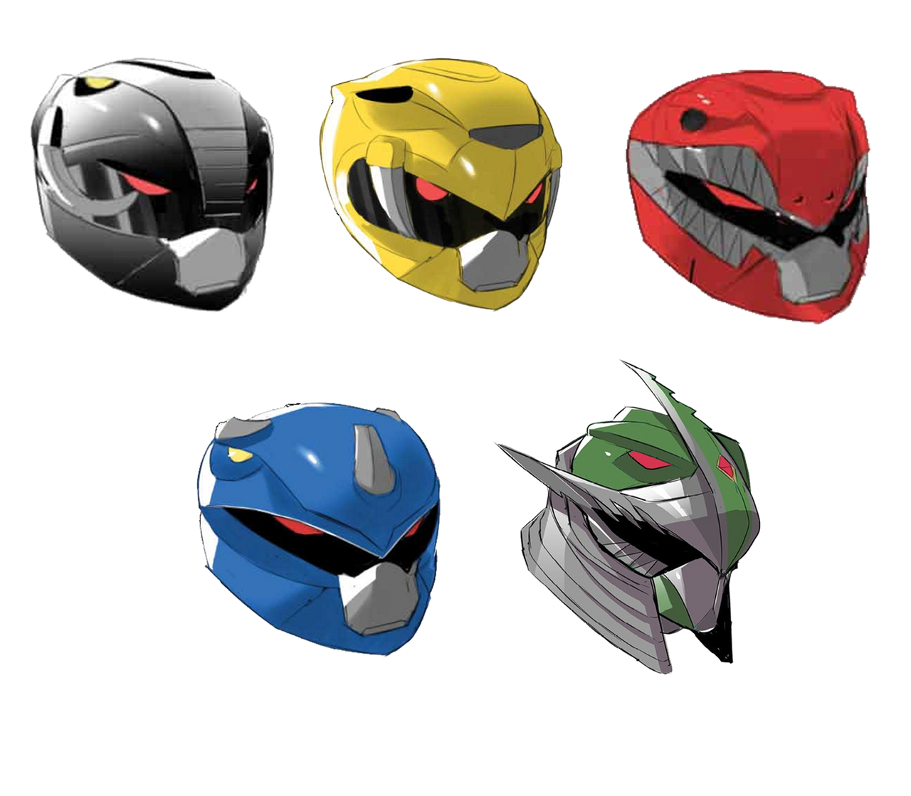 Turttle Ranger Turtle Rangers-Shredder Helmet by Saiyanking02 on DeviantArt