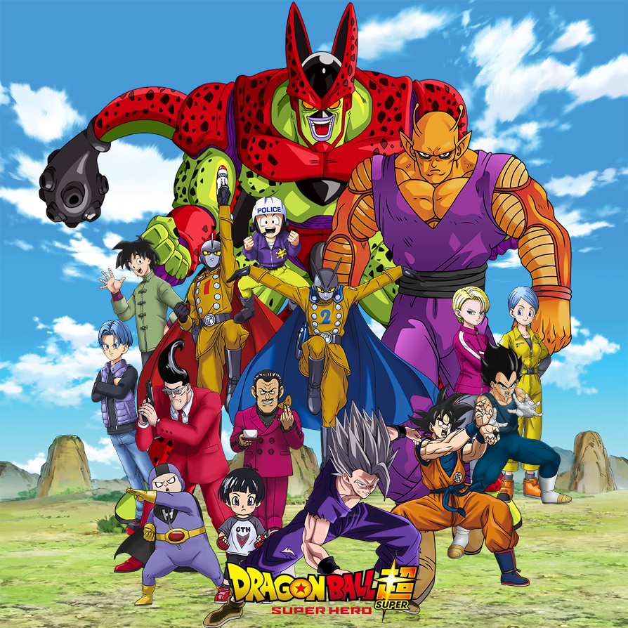Dragon Ball Super: Super Hero ganha novo pôster com Goku, Vegeta e