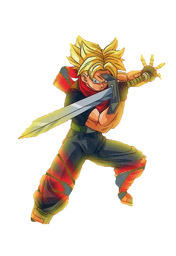 Trunks del futuro ssj4 limit breaker by becean on DeviantArt