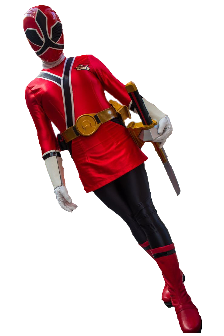 Red Power Ranger Samurai Costume