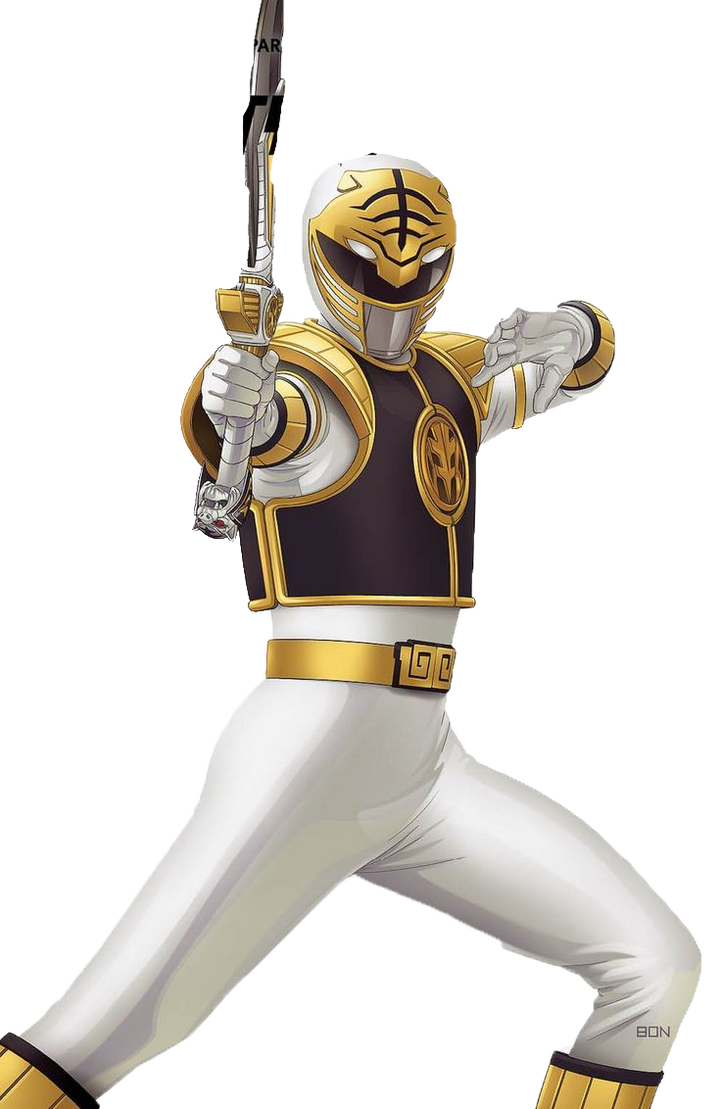 Mighty Morphin White Ranger by Saiyanking02 on DeviantArt