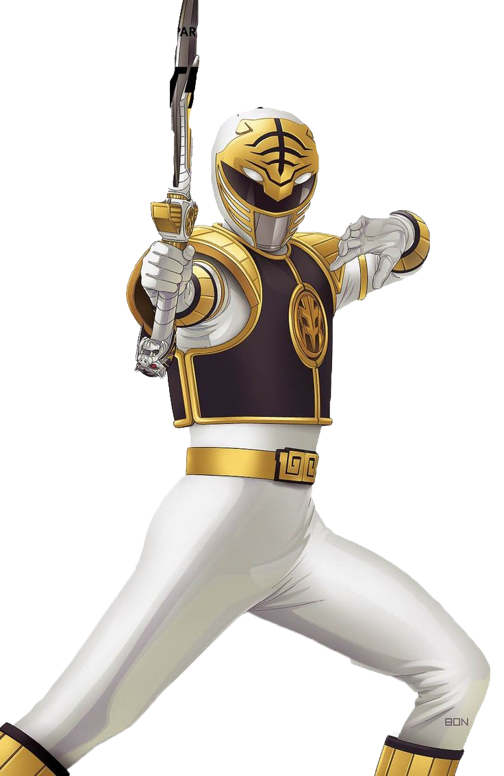 Mighty Morphin White Ranger by Saiyanking02 on DeviantArt