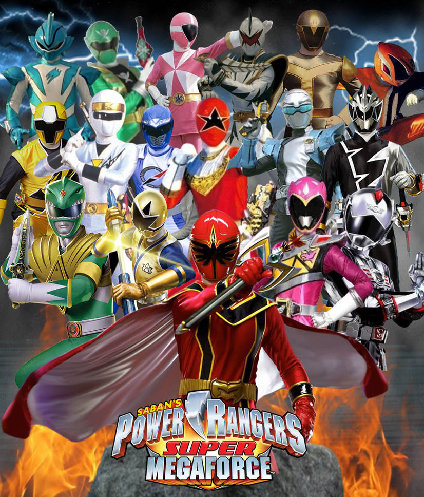 Power Rangers Supermega Force Legendary Rangers by Saiyanking02 on ...