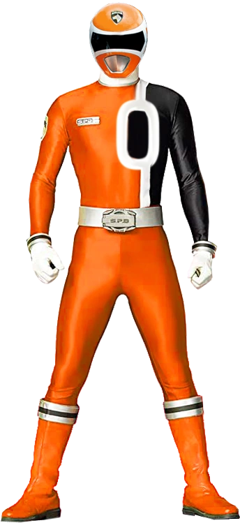 Spd Orange Ranger by Saiyanking02 on DeviantArt