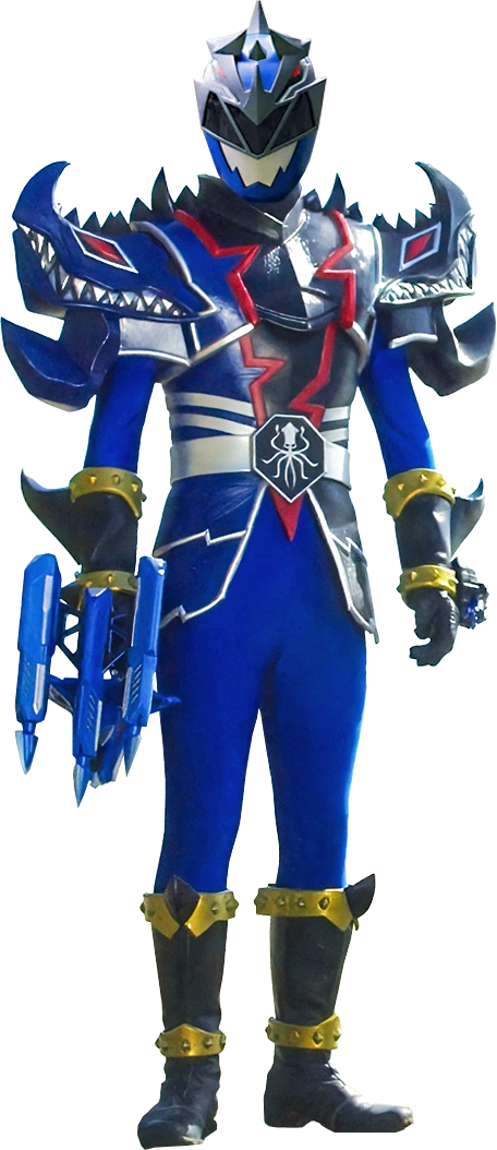 Dino Fury Evil Blue Ranger by Saiyanking02 on DeviantArt
