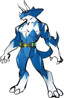 Blue Mutant Ranger2 by Saiyanking02 on DeviantArt