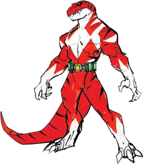 Red Mutant Ranger2 by Saiyanking02 on DeviantArt