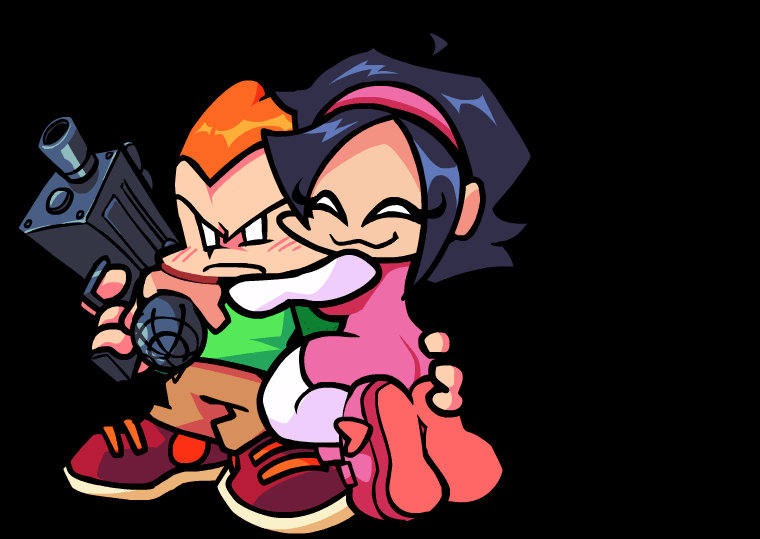 Lua Nene Fnf Nene with Pico trowing a knife fnf by jpeidha on DeviantArt