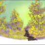 (read desc) Bob Ross' a walk in the woods, Paint3d