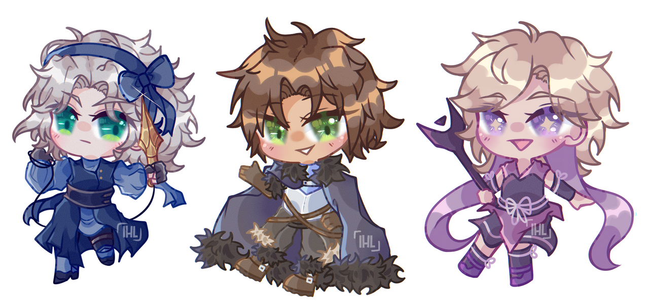 Chibis by ihasllama on DeviantArt